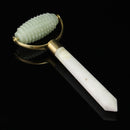 Facial Massage Roller Acupressure Acupoint Stick Natural Jade Anti Wrinkle Massager Beauty Tool