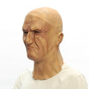 Realistic Old Man Mask Disguise Halloween Fancy Bruiser Latex Party Face Mask