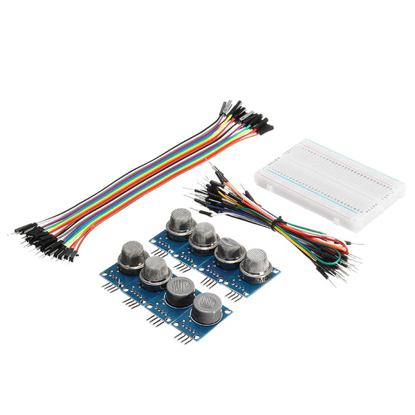 9Pcs MQ Gas Sensor Module With Breadboard Jumper Wire For