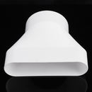 PVC Tube Ventilation System Environmental Protection Tube 132x30mm Dia.75mm