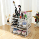 24*15*30cm Acrylic Injection Molding Processing Cosmetic Organizer Storage Rack DIY Desktop Finishing Box