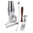 8Pcs  Stainless Steel Cocktail Shaker Drink Mixing Bartender Mixer Bar Kit Tools