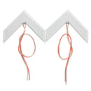 Pair 18SMD LED COB Arrow Panel For Car Rear View Mirror Indicator Turn Signal Lights