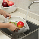 Vegetable Fruit Washing Drain Basket Mesh Strainer Drying Colander Kitchen