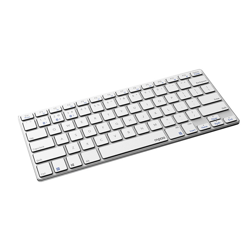 Rapoo E6080 2.4GHz Wireless bluetooth Thin Film Keyboard for PC Notebook