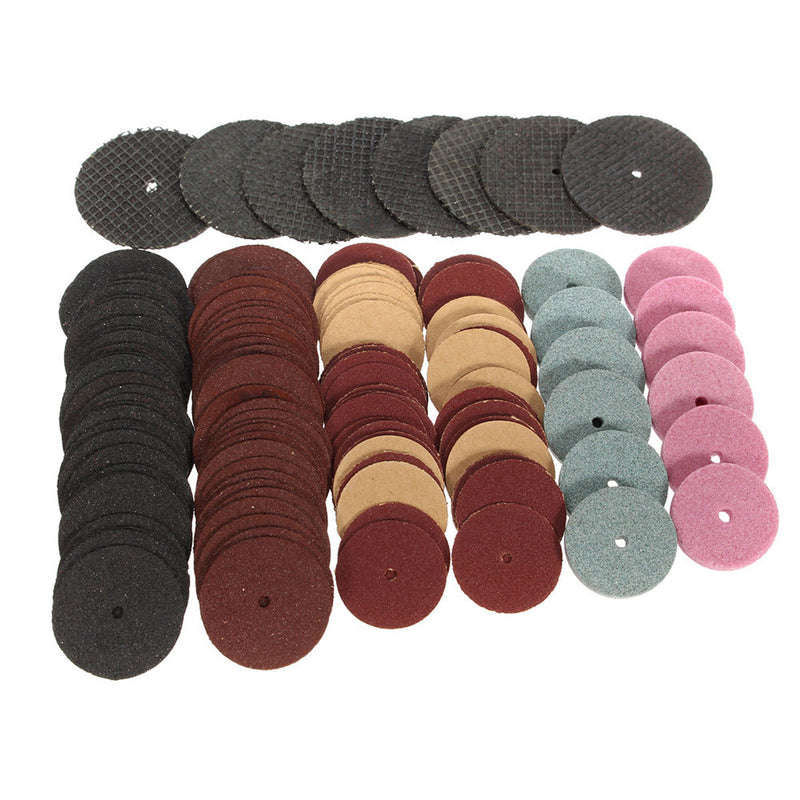 223pcs 1/8 Inch Shank Polishing Wheel Rotary Tool Accessories Bits Set for Dremel