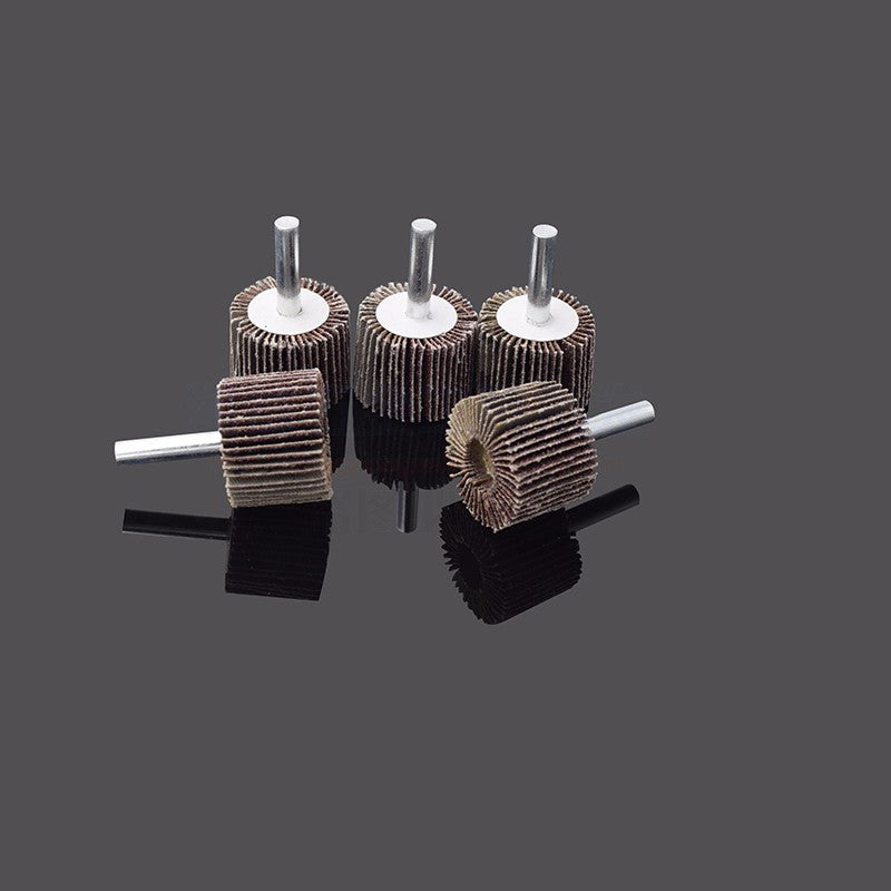 1PC 15-80mm Sandpaper Grinding Polishing Wheel 80 Grit Abrasive Head For Rotary Tools