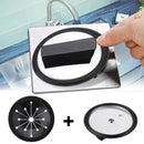 Garbage Unit Seal Ring Stainless Steel Disposal Stopper Splash Guard For Waste King 80mm