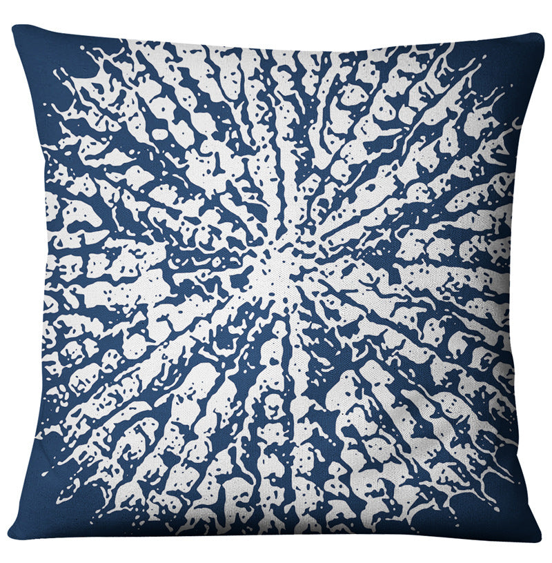 Compass American Ocean Style Linen Pillow Case Home Fabric Sofa Mediterranean Cushion Cover