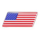 63x32MM Aluminum Flag Grille Emblem Badge Car Stickers For VW Jetta Golf Audi
