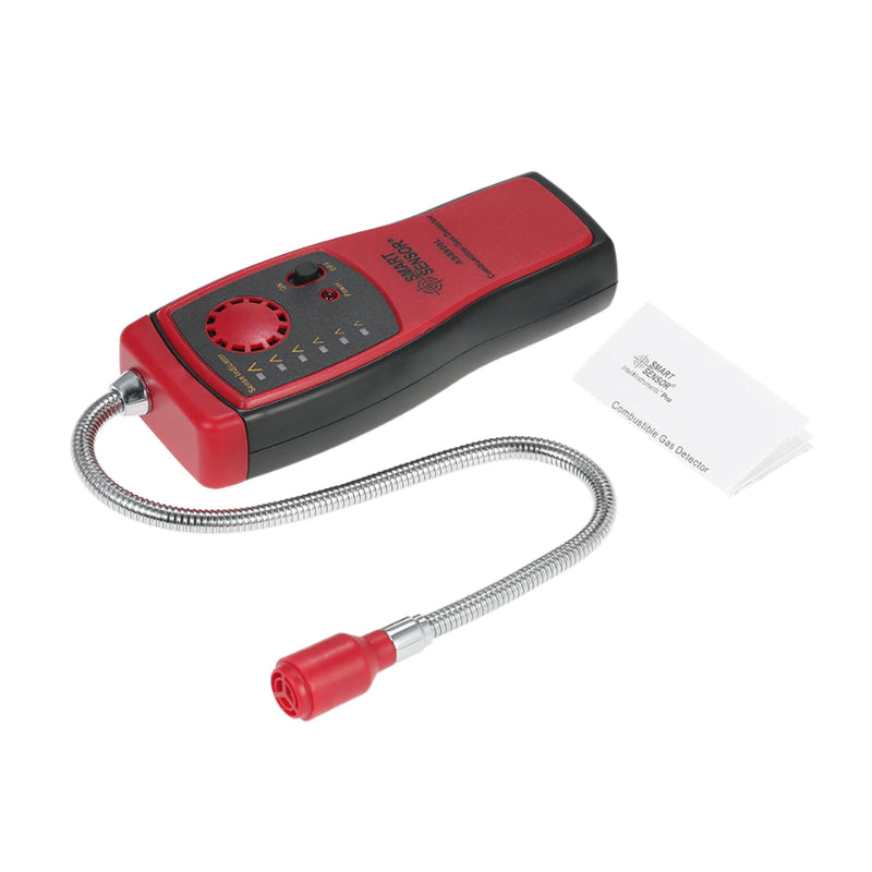 Portable Combustible Natural Gas Analyzer Leak Alarm Detector Leakage AS8800