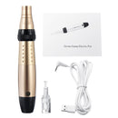 Electric Derma Pen Stamp Auto Micro Needle Anti Aging Facial 5 Gear Skin Care Therapy Beauty Tool