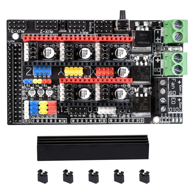 BIGTREETECH Upgraded Ramps 1.6 Plus Control Board Base on Ramps 1.6/1.5/1.4 for 3D Printer Part