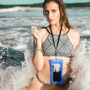 KUULAA IPX8 Waterproof Phone Pouch Air Cushion Anti-explosion Screen Touch Underwater Swimming Diving Phone Bag for iPhone Huawei Xiaomi below 6 inch
