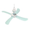220V 20W Portable 4 Blades Mini Ceiling Fan Hanging Fan Dia.58CM