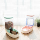 3.8L Automatic Pet Cat Feeder Waterer Food Dispenser Dog Cat Dish Bowl