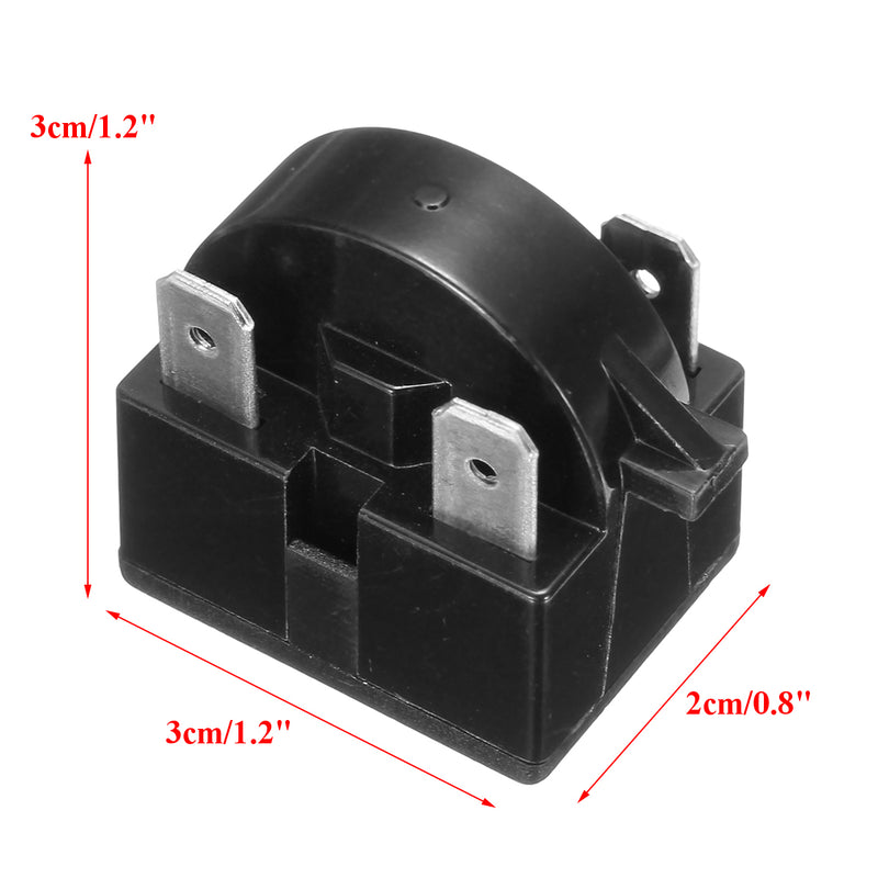 QP2-4.7 Start Relay PTC For 3Pin Danby Magic Chef Kenmore Refrigerator