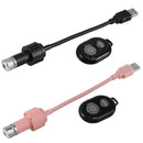 LED USB Car Atmospher Ceiling  Interior Ambient Star Light Lamp Pipe -4 Mode 5 Effect