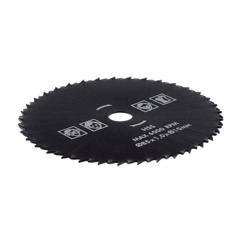 85mm 72T HSS Circular Saw Blade ID10mm Wood Cutting Disc Wheel For  Wood Metal Working