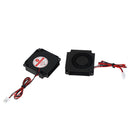 TWO TREES 2pcs 12V/24V 4010 Blower 40x40x10mm Brushless Cooling Fan with Air Guide Nozzle for 3D Printer
