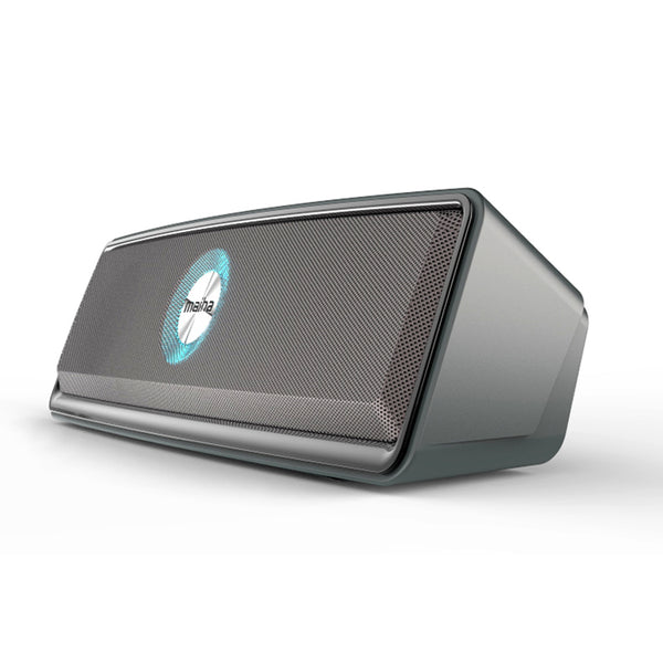 Maiha M008 Double Units Portable Wireless bluetooth Speaker LED Colorful Light TF Card AUX Speaker