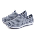 Men Hollow Out Sandals Shoes Breathable Casual Flats Beach Sunmmer