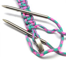 IPRee 3MM 550 Paracord Fid Lacing Stitching Weaving Needle Stainless Steel Works For Laces Strings