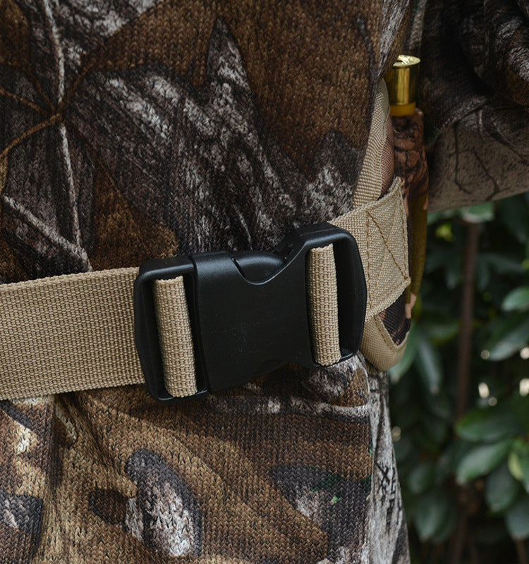 TRUE ADVENTURE 25 Hole in 1 Tactical Hunting Men CS CF 600D Polyester Militery Shooting Waist Belt