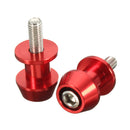 Pair 8mm Swing Arm Spools Sliders CNC Aluminum Screws For YAMAHA/HONDA/BMW