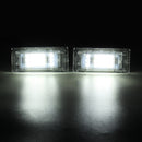 LED License Number Plate Lights Lamp Canbus Error Free White Pair for BMW E46 1998-2005