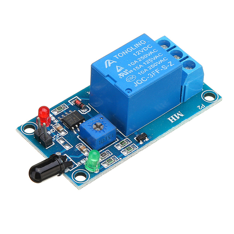 Flame Flare Detection Sensor Module 12V Infrared Receiver Module
