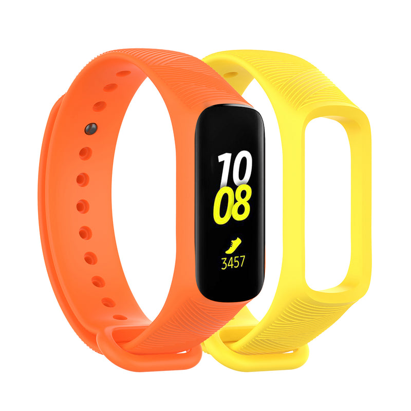 Bakeey Silicone Diagonal Smart Bracelet Watch Band Strap Replacement for Samsung Galaxy Fit-e R375