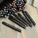 80 Colors Anime Art Marker Double Headed Sketch Alcohol Marker Pen Set