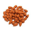 50Pcs/Bag Backflow Incense Cones Sandalwood Jasmine Lavender Wormwood Lily Fragrant Burner Cone