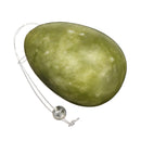 4PCS Jade Stone Egg Yoni Egg Massage Stone Natural Chakra Healing Yoga Exercise Eggs To Train Pelvic Muscles Kegel Exercise Manual Massager