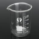 3Pcs 100ml 150ml 250ml Beaker Set Graduated Borosilicate Glass Beaker Volumetric Measuring Lab Glassware
