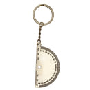 Keychain 180 Degree Vernier Caliper Ruler Angle Ruler