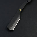 Stainless Steel Handle Straight Edge Barber Razor Folding Shaving Knife&10 Blade