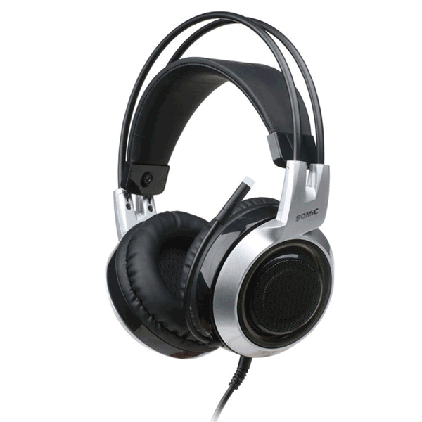 SOMiC G951 USB Gaming Headphone Breathing LED Backlight with Three Colors Headset With Microphone for Computer Profession Gamer