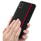 Bakeey Shockproof Carbon Fiber Soft Silicone Edge PU Leather Protective Case for Xiaomi Redmi Note 7 / Redmi Note 7 Pro
