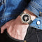 NAVIFORCE 3007 Mesh Steel Watch Band Quartz Watch Calendar Sport Business Men Watch