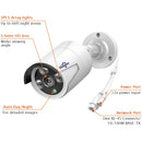 Hiseeu 1080P IP Camera ONVIF H.265 Audio Record CCTV Camera 2.0MP Waterproof IP66 Outdoor Home Security Video Surveillance