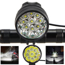 XANES ML02 4500LM 9T6 Super Bright Mountain Bike Light IP65 Waterproof Intelligent Circuit Control