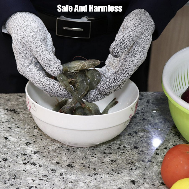 Safety Anti Cut Stab Stainless Steel Metal-Resistant Mesh Work Gloves for Butcher