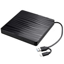 2-in-1 Type-C USB 3.0 External CD DVD Player Optical Drive CD Burner