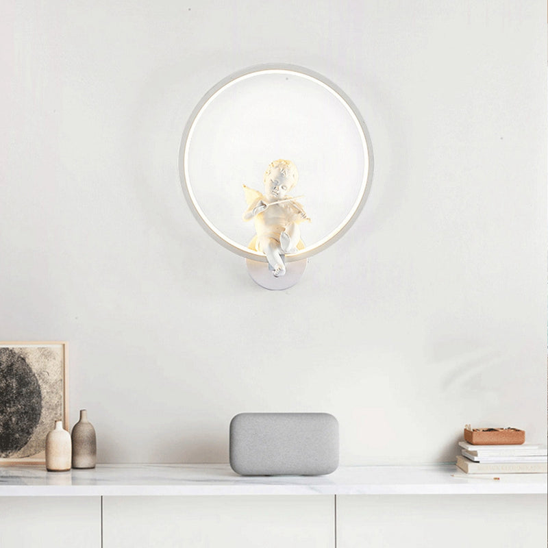 Modern Acrylic Violin Light LED Lamp Nordic Led Belt Room Wall Decor 30cm