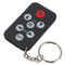 10pcs Universal Infrared IR Mini TV Remote Control Keychain Key Ring