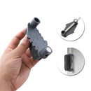 Grey ABS Woodworking Center Offset Marking Tool Center Line Scriber Positioning Measuring Ruler