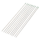 10Pcs 1mm x 175mm Green Tip Pure Tungsten Electrode For TIG Welding