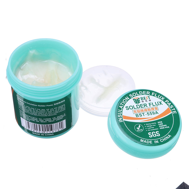 BEST BST-559A 100g Insulation Solder Paste Flux BGA PCB IC Parts Welding Soldering Gel Tool